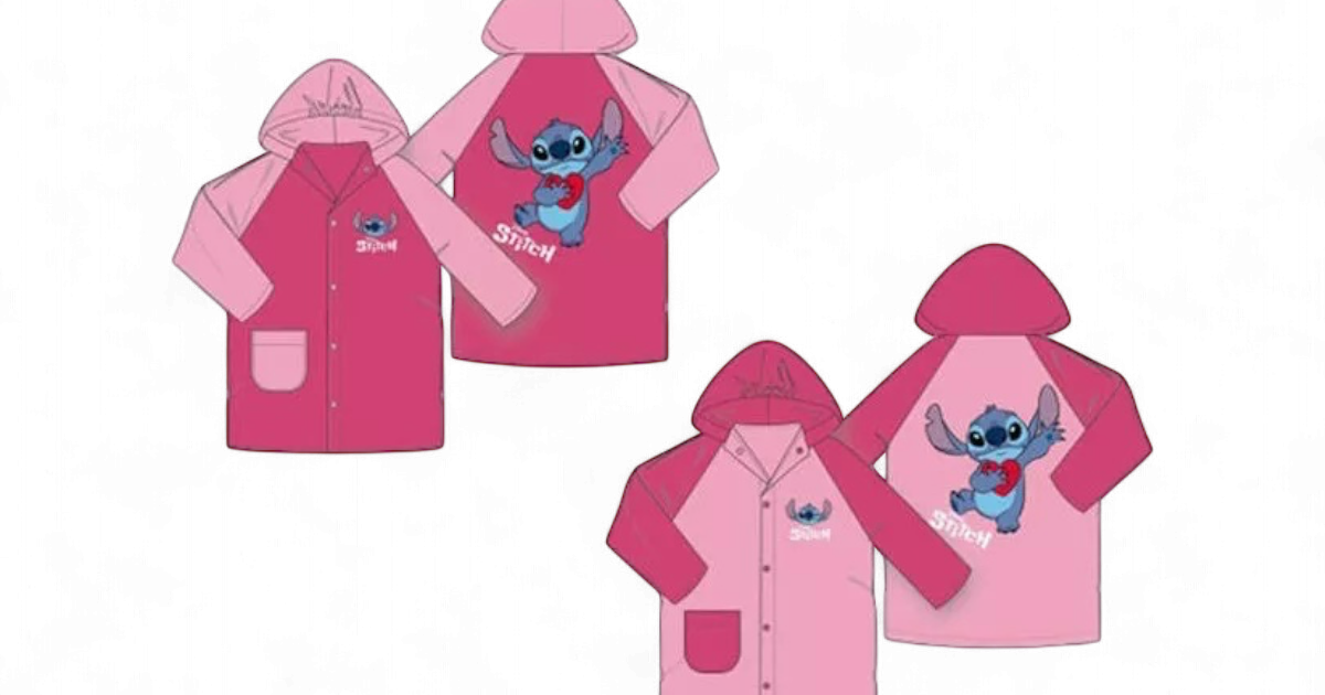 Imperméable de pluie stitch