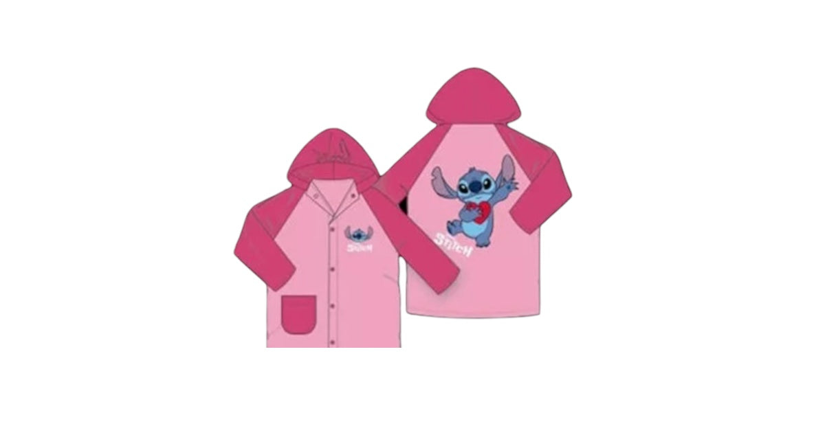 Imperméable de pluie stitch