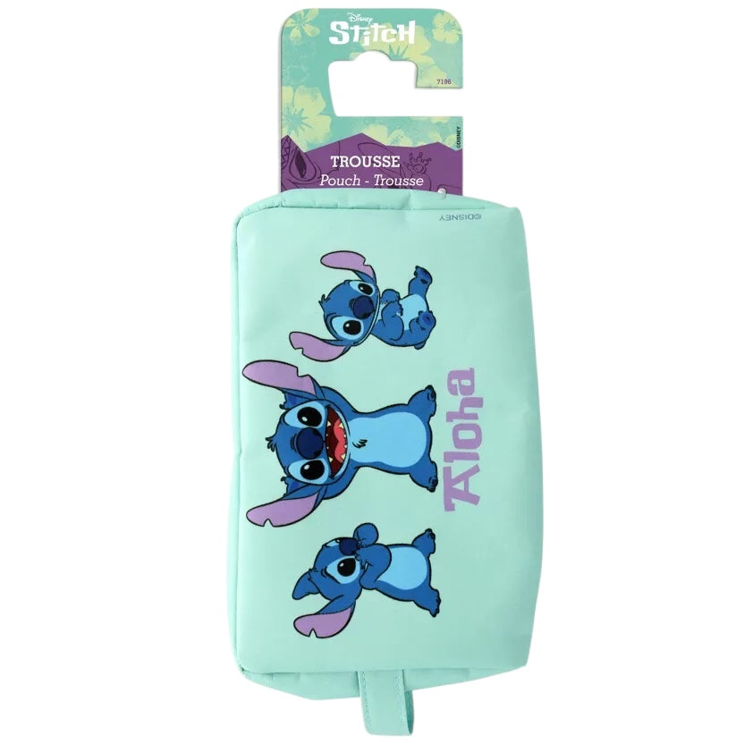 Trousse de toilette moyenne avec poignée /étui stitch